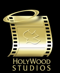 Holywood Logo Black Background Logo