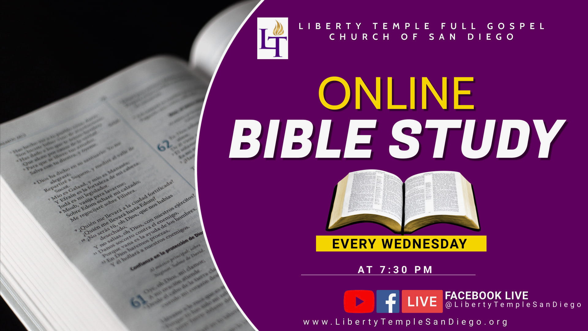 San Diego Bible Study Flyer