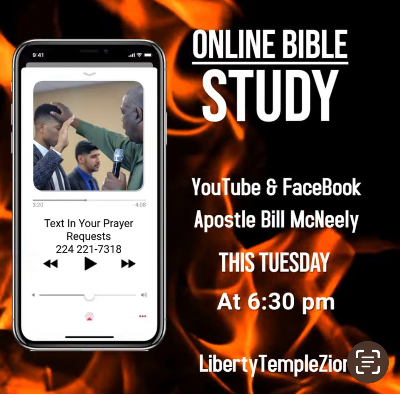 Zion Bible study Flyer